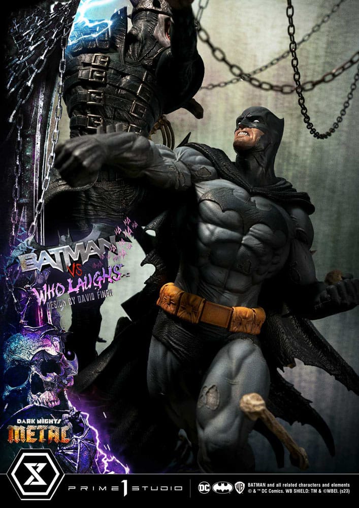 Dark Nights: Metal Ultimate Premium Masterline Series Statue 1/4 Batman VS Batman Who Laughs 67 cm 4580708048727