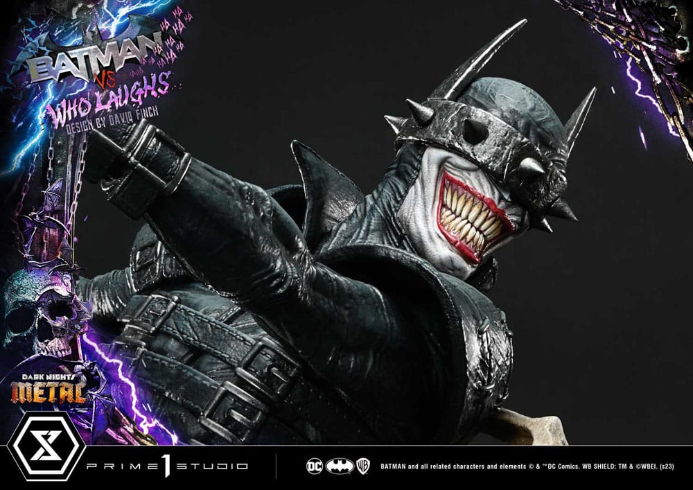 Dark Nights: Metal Ultimate Premium Masterline Series Statue 1/4 Batman VS Batman Who Laughs 67 cm 4580708048727