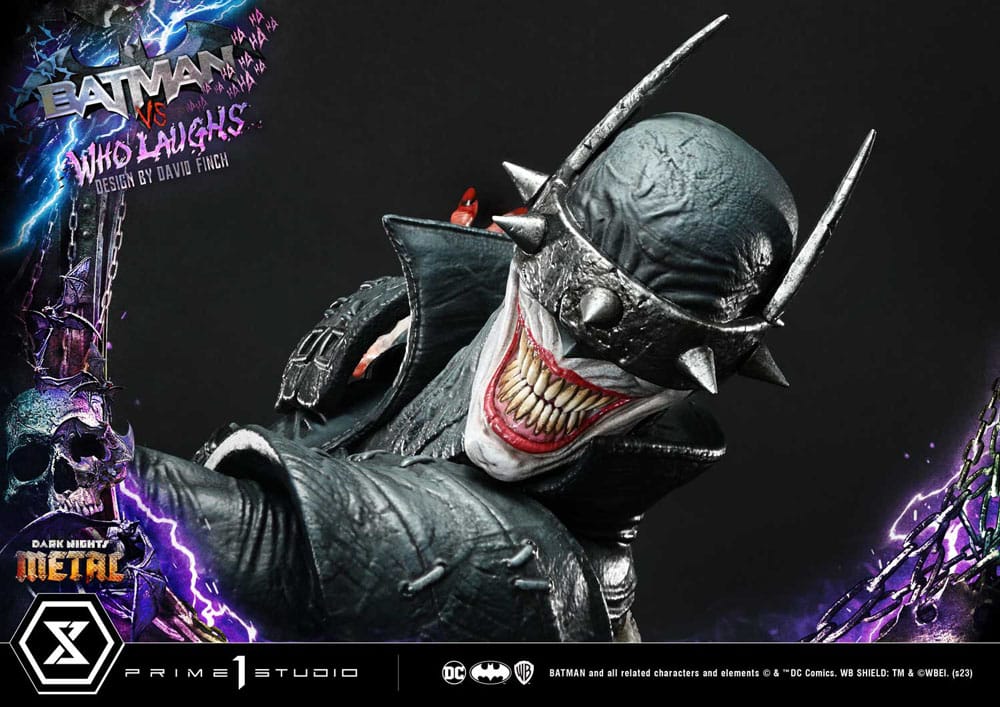 Dark Nights: Metal Ultimate Premium Masterline Series Statue 1/4 Batman VS Batman Who Laughs Deluxe Bonus Version 67 cm 4580708048741