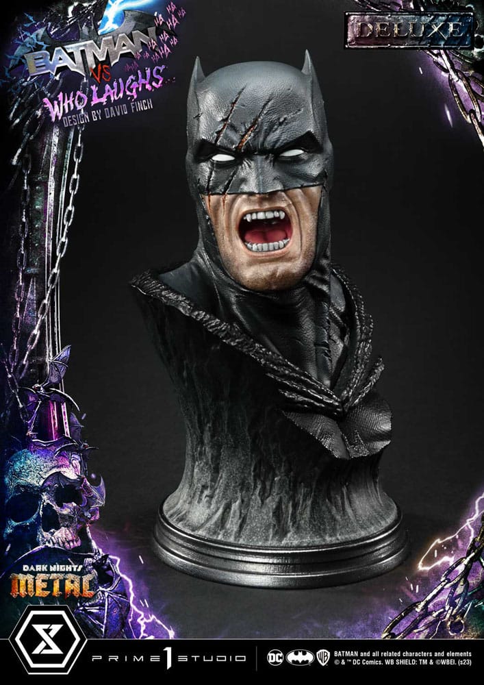 Dark Nights: Metal Ultimate Premium Masterline Series Statue 1/4 Batman VS Batman Who Laughs Deluxe Bonus Version 67 cm 4580708048741