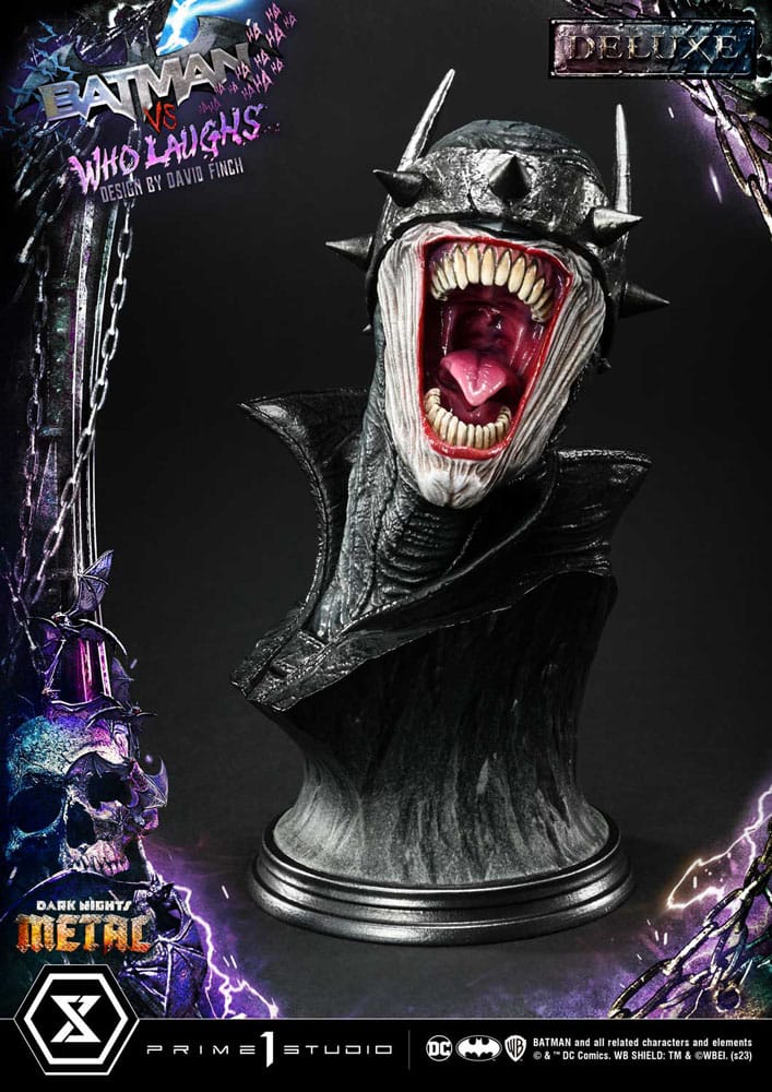 Dark Nights: Metal Ultimate Premium Masterline Series Statue 1/4 Batman VS Batman Who Laughs Deluxe Bonus Version 67 cm 4580708048741