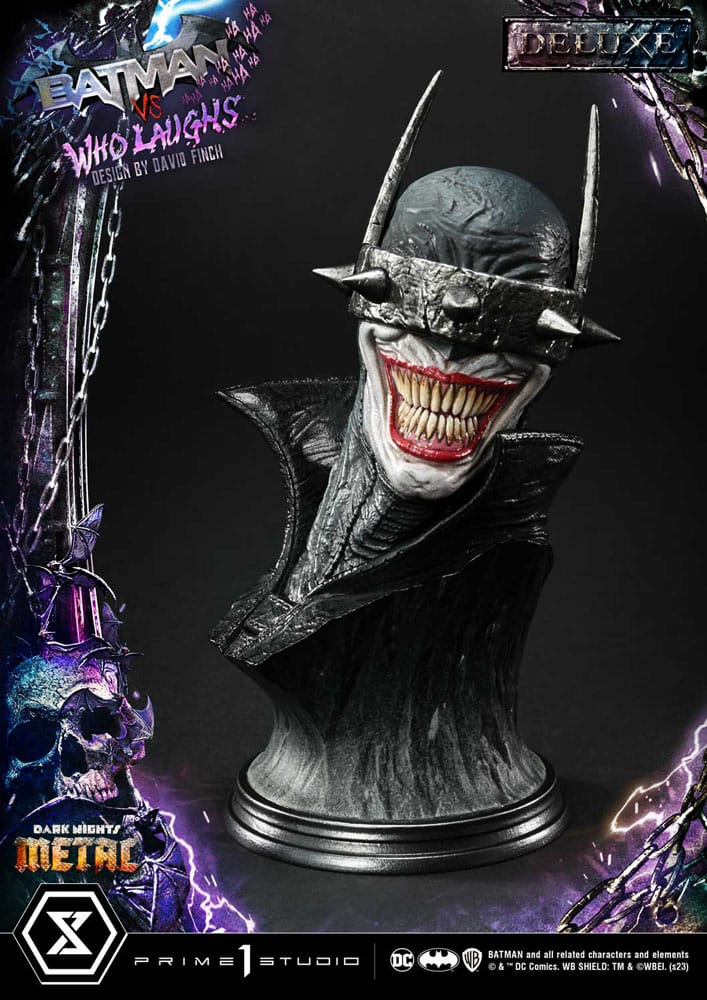 Dark Nights: Metal Ultimate Premium Masterline Series Statue 1/4 Batman VS Batman Who Laughs Deluxe Bonus Version 67 cm 4580708048741