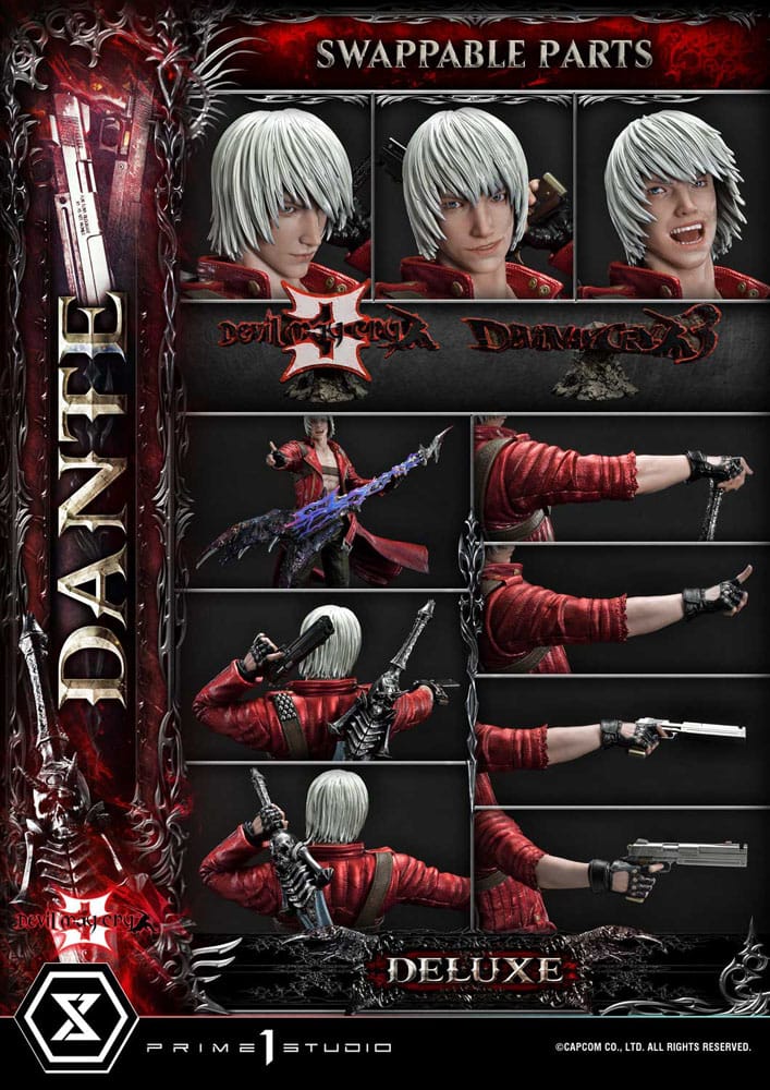 Devil May Cry 3 Ultimate Premium Masterline Series Statue 1/4 Dante Deluxe Bonus Version 67 cm 4580708047263