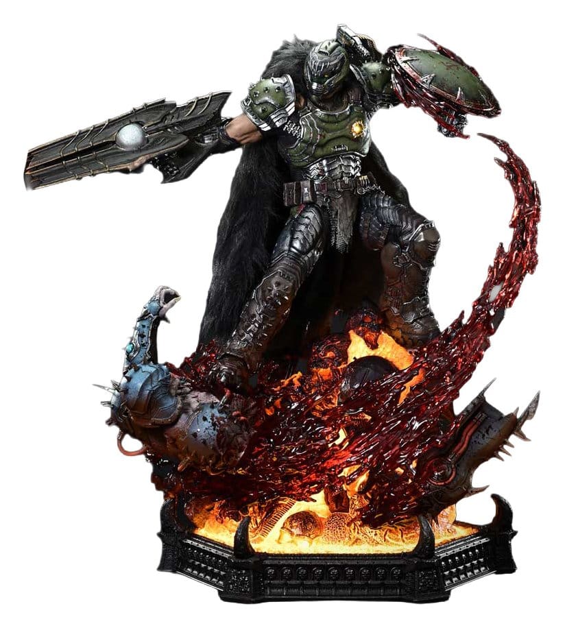 DOOM: The Dark Ages Ultimate Premium Masterline Series Statue 1/4 DOOM Slayer Deluxe Version 77 cm  4582647123329