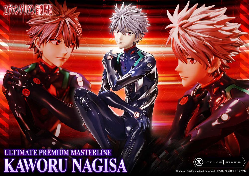Neon Genesis Evangelion Ultimate Premium Masterline Series Statue 1/4 Kaworu Nagisa Bonus Ver. 47 cm  4582647122599
