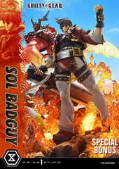 Guilty Gear Strive Ultimate Premium Masterline Series Statue 1/4 Sol Badguy Bonus Version 82 cm            4582647122834