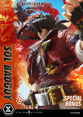 Guilty Gear Strive Ultimate Premium Masterline Series Statue 1/4 Sol Badguy Bonus Version 82 cm            4582647122834