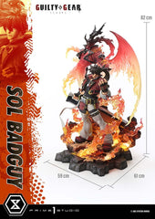 Guilty Gear Strive Ultimate Premium Masterline Series Statue 1/4 Sol Badguy Bonus Version 82 cm            4582647122834