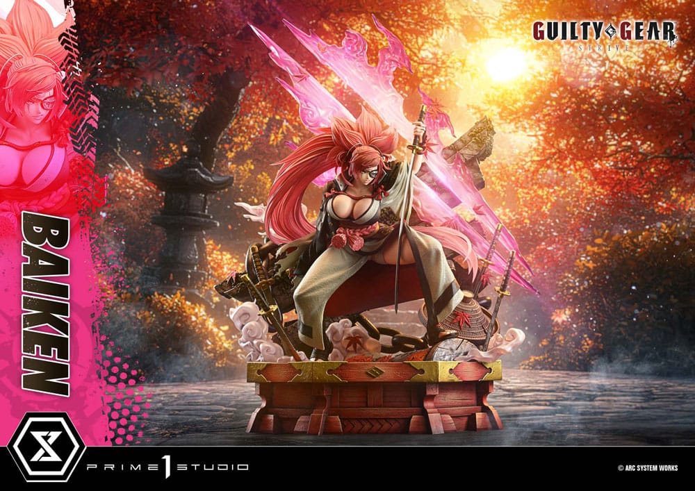 Guilty Gear Strive Ultimate Premium Masterline Series Statue 1/4 Baiken 80 cm            4582647122889