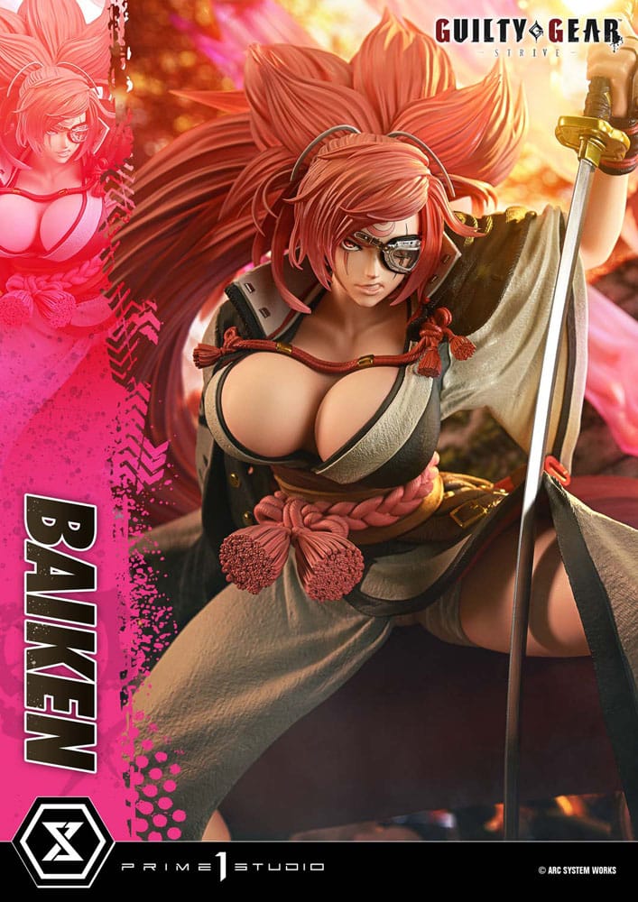 Guilty Gear Strive Ultimate Premium Masterline Series Statue 1/4 Baiken 80 cm            4582647122889