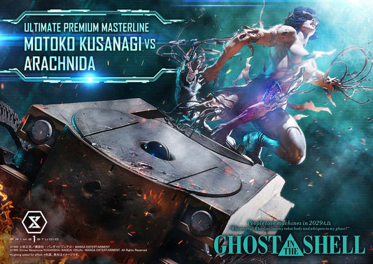 Ghost in the Shell Ultimate Premium Masterline Series Statue 1/4 Motoko Kusanagi vs Arachnida 68 cm          4582647122056