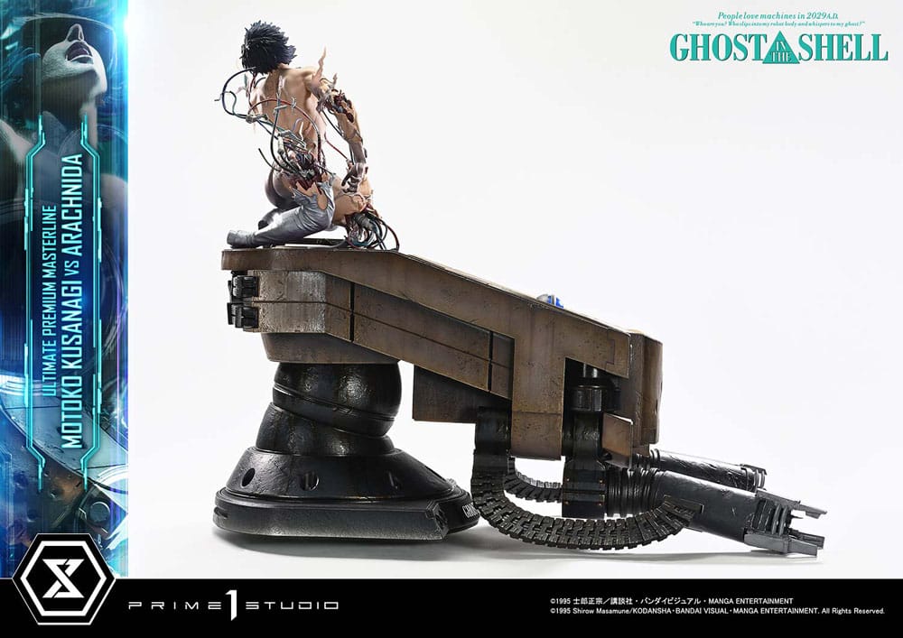 Ghost in the Shell Ultimate Premium Masterline Series Statue 1/4 Motoko Kusanagi vs Arachnida 68 cm          4582647122056