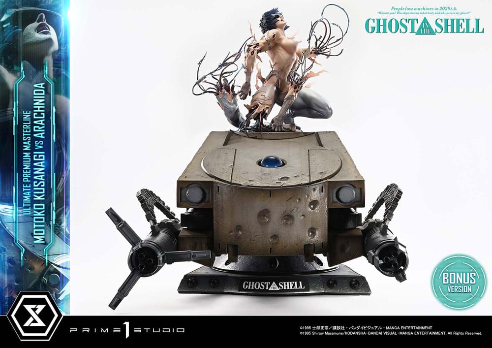 Ghost in the Shell Ultimate Premium Masterline Series Statue 1/4 Motoko Kusanagi vs Arachnida Bonus Version 68 cm           4582647122063
