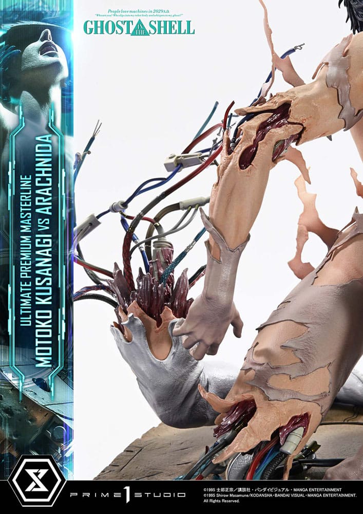 Ghost in the Shell Ultimate Premium Masterline Series Statue 1/4 Motoko Kusanagi vs Arachnida Bonus Version 68 cm           4582647122063