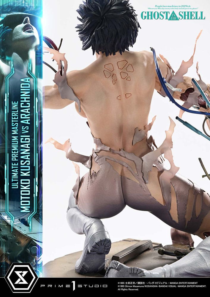 Ghost in the Shell Ultimate Premium Masterline Series Statue 1/4 Motoko Kusanagi vs Arachnida Bonus Version 68 cm           4582647122063