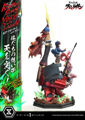 Gurren Lagann Ultimate Premium Masterline Series Statue 1/4 Kamina, Simon & Yoko with Lagann 97 cm 4580708049540