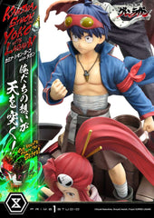 Gurren Lagann Ultimate Premium Masterline Series Statue 1/4 Kamina, Simon & Yoko with Lagann 97 cm 4580708049540