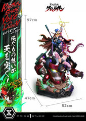 Gurren Lagann Ultimate Premium Masterline Series Statue 1/4 Kamina, Simon & Yoko with Lagann Deluxe Version 97 cm 4580708049557