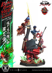 Gurren Lagann Ultimate Premium Masterline Series Statue 1/4 Kamina, Simon & Yoko with Lagann Deluxe Version 97 cm 4580708049557