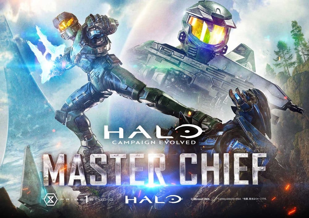 Halo Ultimate Premium Masterline Series Statue 1/4 Campaign Evolved Master Chief 78 cm 4582647125378