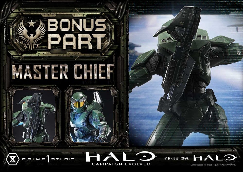 Halo Ultimate Premium Masterline Series Statue 1/4 Campaign Evolved Master Chief Bonus Version 78 cm 4582647125934