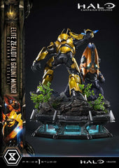 Halo: Campaign Evolved Ultimate Premium Masterline Series Statue 1/4 Elite Zealot & Grunt Minor: Covenant Assault 81 cm 4582647125392
