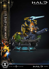 Halo: Campaign Evolved Ultimate Premium Masterline Series Statue 1/4 Elite Zealot & Grunt Minor: Covenant Assault 81 cm 4582647125392