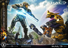 Halo: Campaign Evolved Ultimate Premium Masterline Series Statue 1/4 Elite Zealot & Grunt Minor: Covenant Assault 81 cm 4582647125392