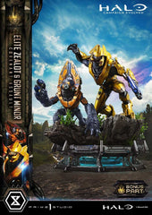 Halo: Campaign Evolved Ultimate Premium Masterline Series Statue 1/4 Elite Zealot & Grunt Minor: Covenant Assault Bonus Version 81 cm 4582647125958