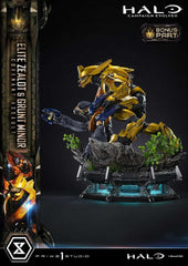 Halo: Campaign Evolved Ultimate Premium Masterline Series Statue 1/4 Elite Zealot & Grunt Minor: Covenant Assault Bonus Version 81 cm 4582647125958