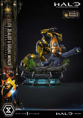 Halo: Campaign Evolved Ultimate Premium Masterline Series Statue 1/4 Elite Zealot & Grunt Minor: Covenant Assault Bonus Version 81 cm 4582647125958