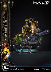Halo: Campaign Evolved Ultimate Premium Masterline Series Statue 1/4 Elite Zealot & Grunt Minor: Covenant Assault Bonus Version 81 cm 4582647125958