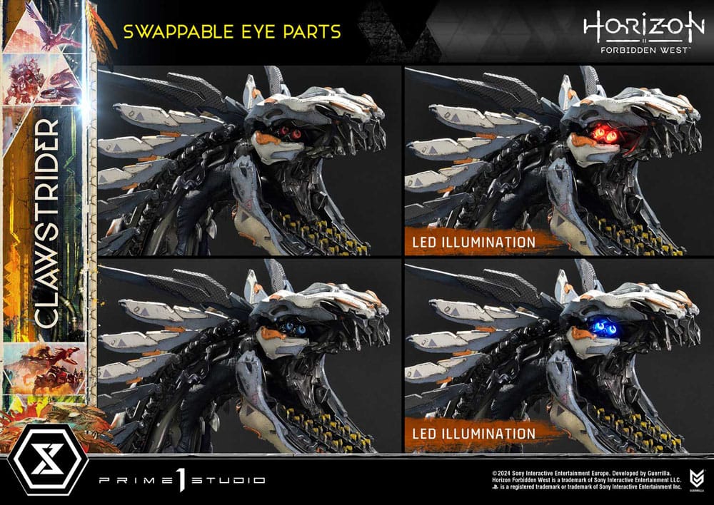 Horizon Forbidden West Ultimate Premium Masterline Series Statue 1/4 Clawstrider 68 cm 4580708049465