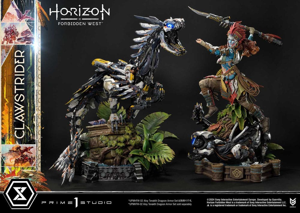 Horizon Forbidden West Ultimate Premium Masterline Series Statue 1/4 Clawstrider Bonus Version 68 cm 4580708049472