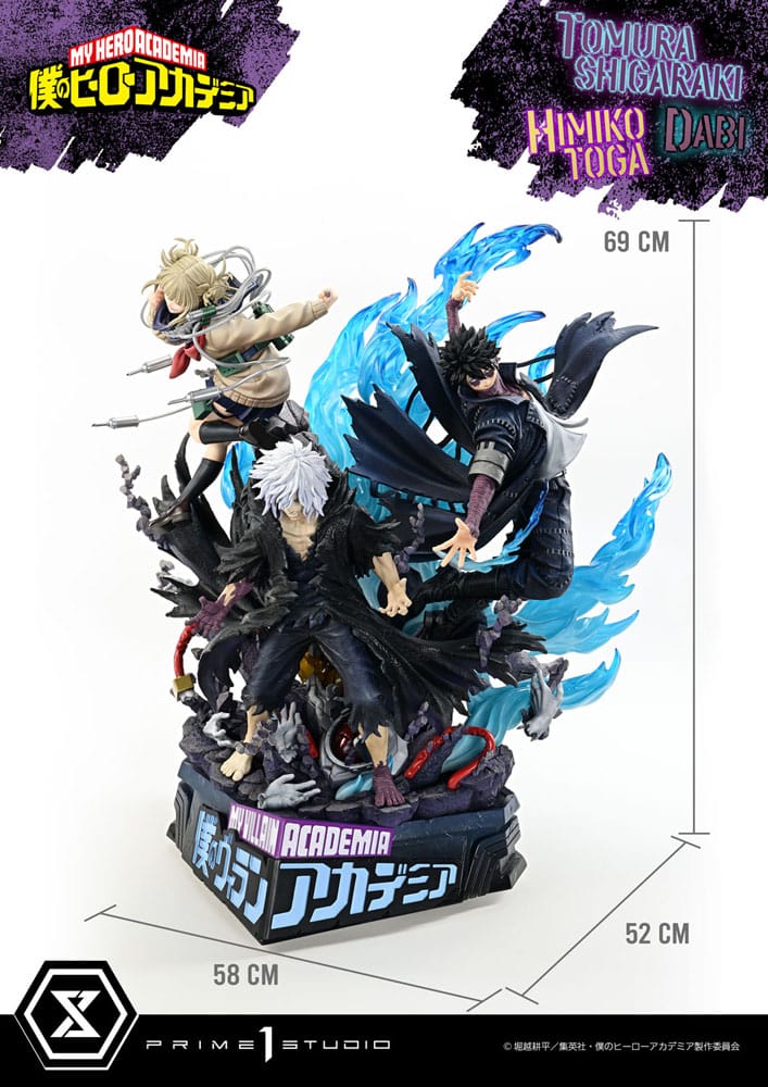 My Hero Academia Statue Ultimate Premium Masterline Tomura Tomura Shigaraki, Dabi & Himiko Toga 69 cm 4582647121073