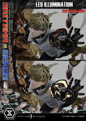 One-Punch Man Ultimate Premium Masterline Series Statue 1/4 Saitama & Genos 73 cm  4582647123800