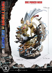 One-Punch Man Ultimate Premium Masterline Series Statue 1/4 Saitama & Genos 73 cm  4582647123800