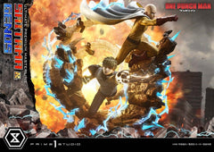 One-Punch Man Ultimate Premium Masterline Series Statue 1/4 Saitama & Genos 73 cm  4582647123800