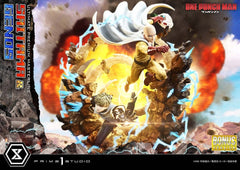 One-Punch Man Ultimate Premium Masterline Series Statue 1/4 Saitama & Genos DX Bonus Version 73 cm  4582647123824