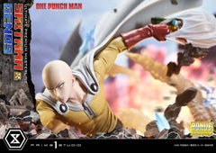 One-Punch Man Ultimate Premium Masterline Series Statue 1/4 Saitama & Genos DX Bonus Version 73 cm  4582647123824