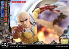 One-Punch Man Ultimate Premium Masterline Series Statue 1/4 Saitama & Genos DX Bonus Version 73 cm  4582647123824