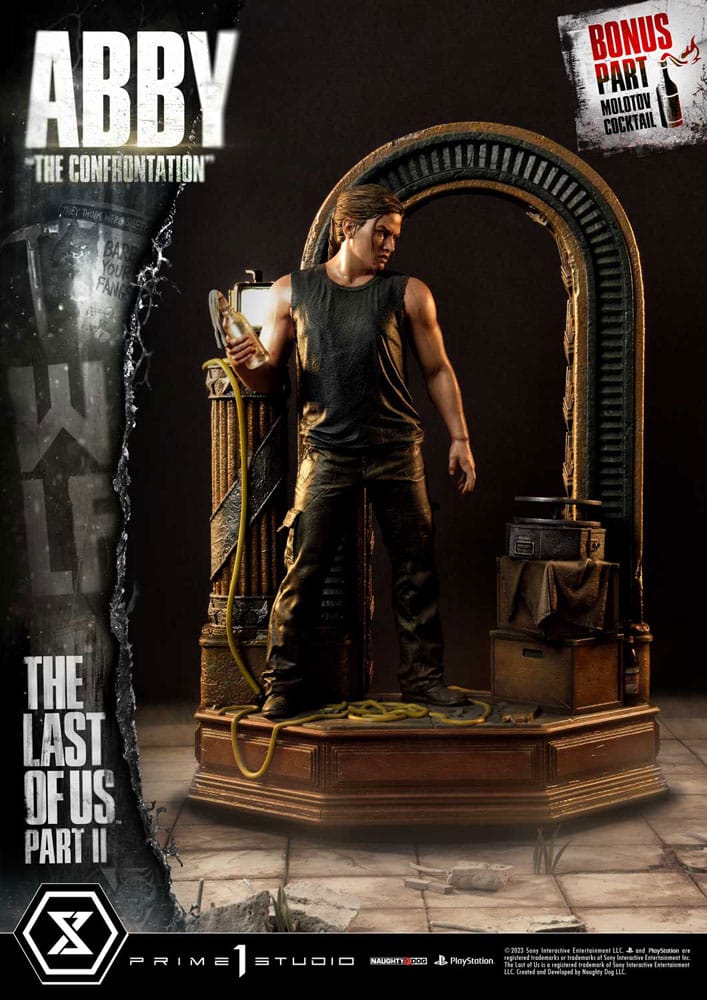 The Last of Us Part II Ultimate Premium Masterline Series Statue 1/4 Abby "The Confrontation" Bonus Version 58 cm 4580708046983