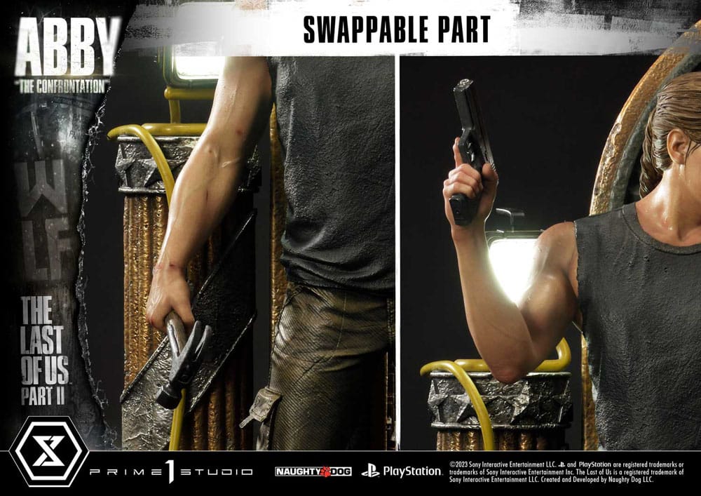 The Last of Us Part II Ultimate Premium Masterline Series Statue 1/4 Abby "The Confrontation" Bonus Version 58 cm 4580708046983