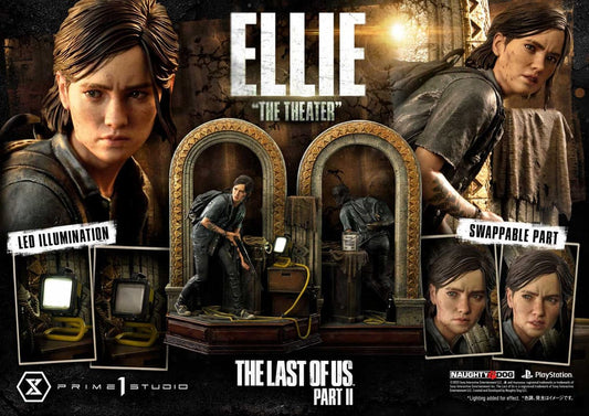 The Last of Us Part II Ultimate Premium Masterline Series Statue 1/4 Ellie "The Theater" Bonus Version 58 cm 4580708047041