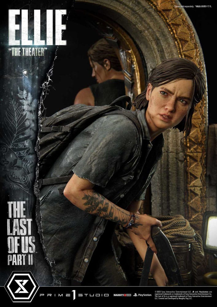 The Last of Us Part II Ultimate Premium Masterline Series Statue 1/4 Ellie "The Theater" Bonus Version 58 cm 4580708047041