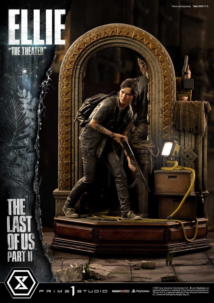 The Last of Us Part II Ultimate Premium Masterline Series Statue 1/4 Ellie "The Theater" Bonus Version 58 cm 4580708047041
