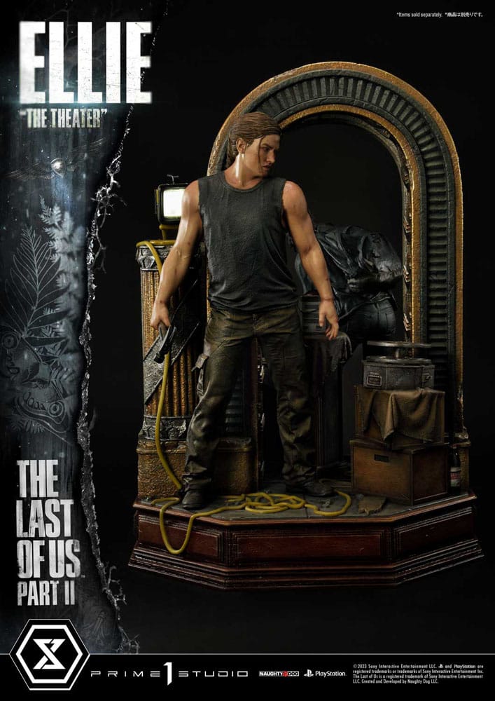 The Last of Us Part II Ultimate Premium Masterline Series Statue 1/4 Ellie "The Theater" Bonus Version 58 cm 4580708047041