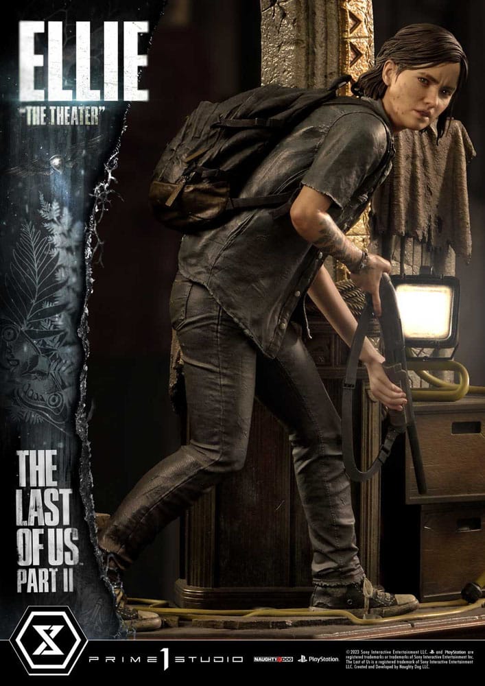 The Last of Us Part II Ultimate Premium Masterline Series Statue 1/4 Ellie "The Theater" Bonus Version 58 cm 4580708047041