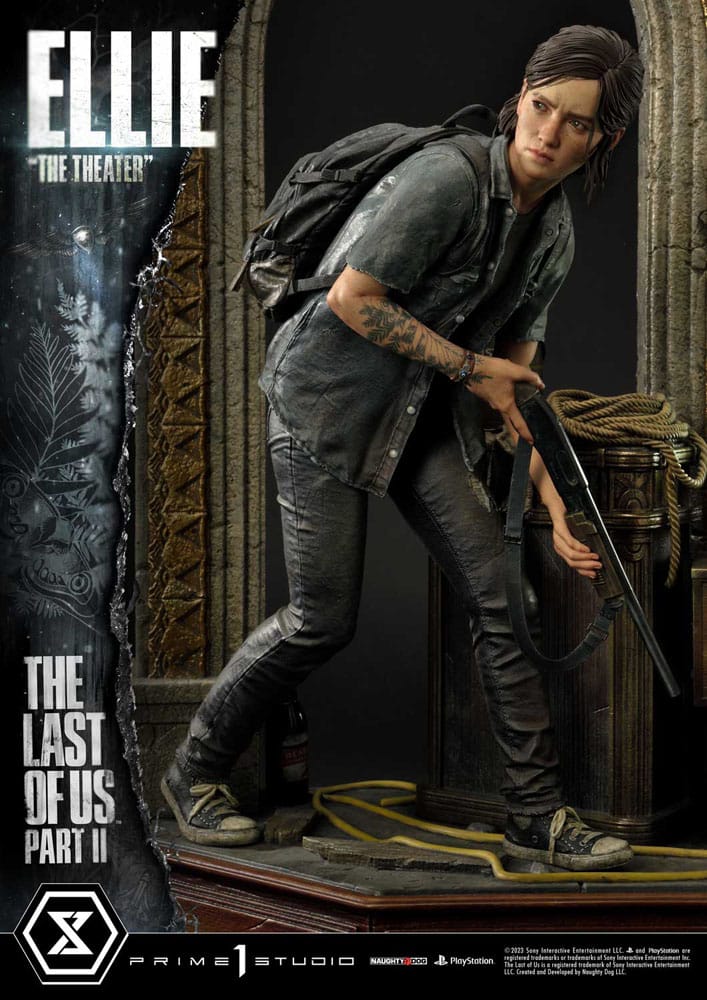 The Last of Us Part II Ultimate Premium Masterline Series Statue 1/4 Ellie "The Theater" Bonus Version 58 cm 4580708047041