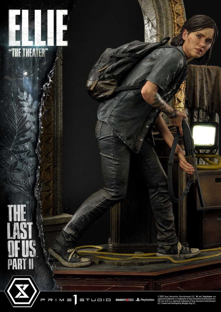 The Last of Us Part II Ultimate Premium Masterline Series Statue 1/4 Ellie "The Theater" Bonus Version 58 cm 4580708047041